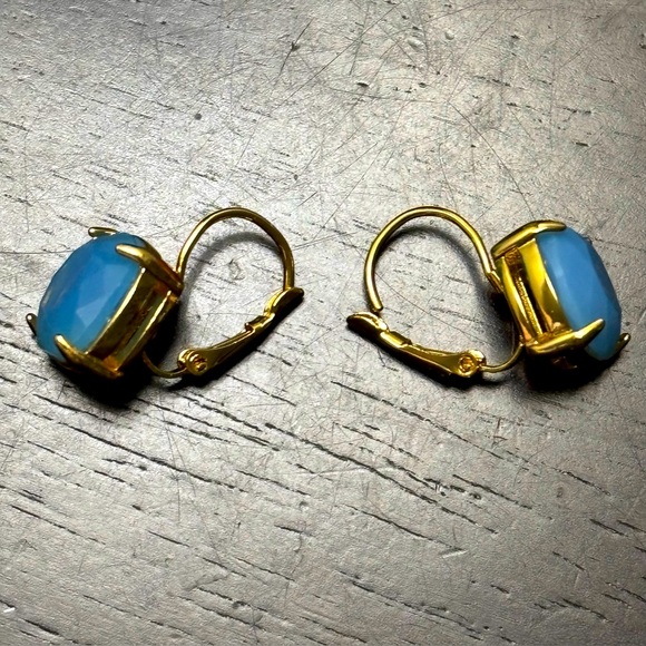 Kate Spade ♠️ New York light blue earrings - Picture 5 of 9